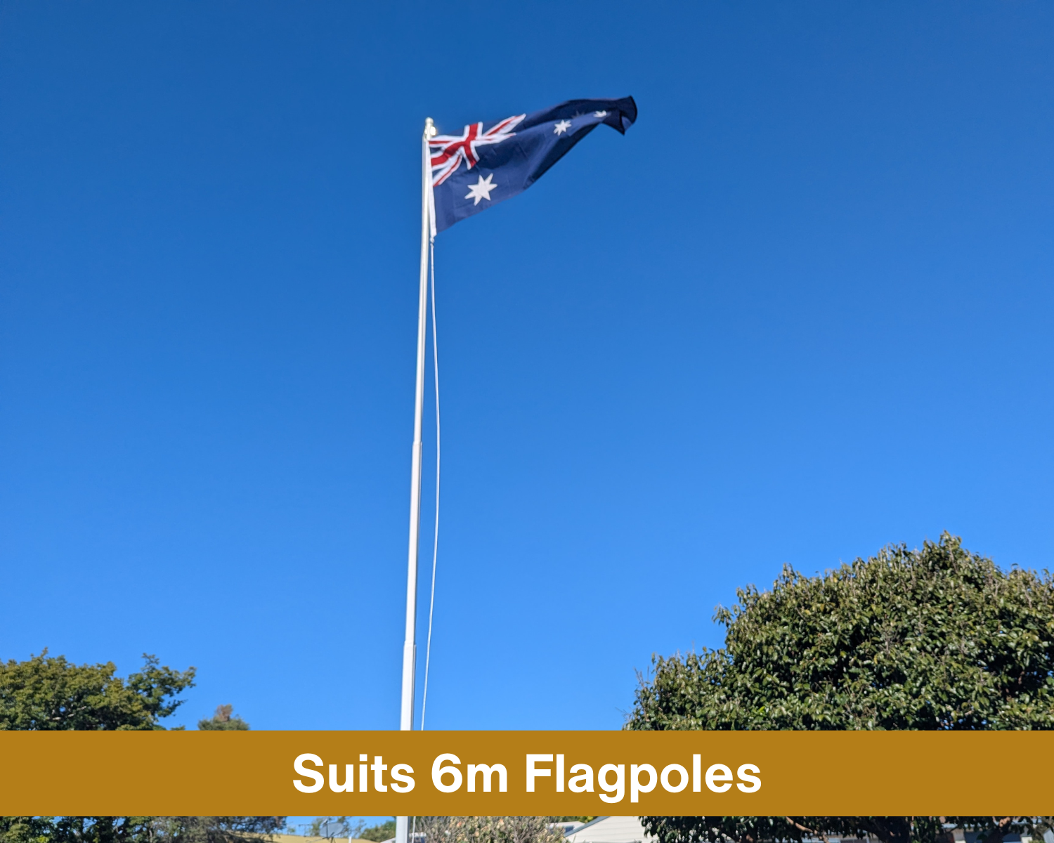 Fully Sewn Australian Flag | Large 1800 x 900mm