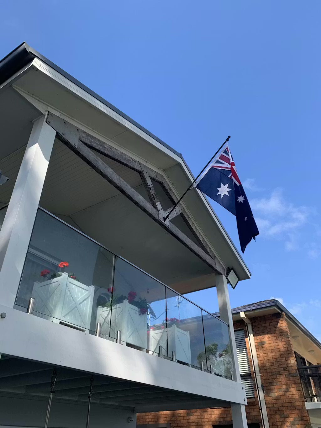 Fully Sewn Australian Flag & 1.8m Flagpole Kit Bundle