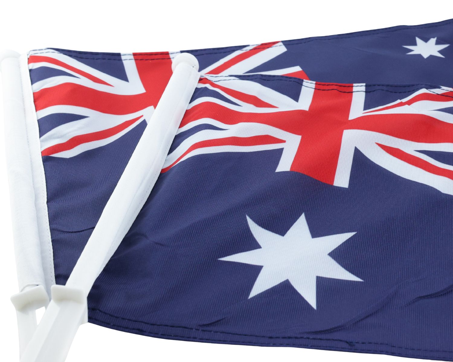 Double Car Flag Australian