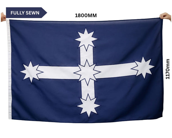Eureka Stockade Flag – Accurate Fully Sewn Southern Cross Flag