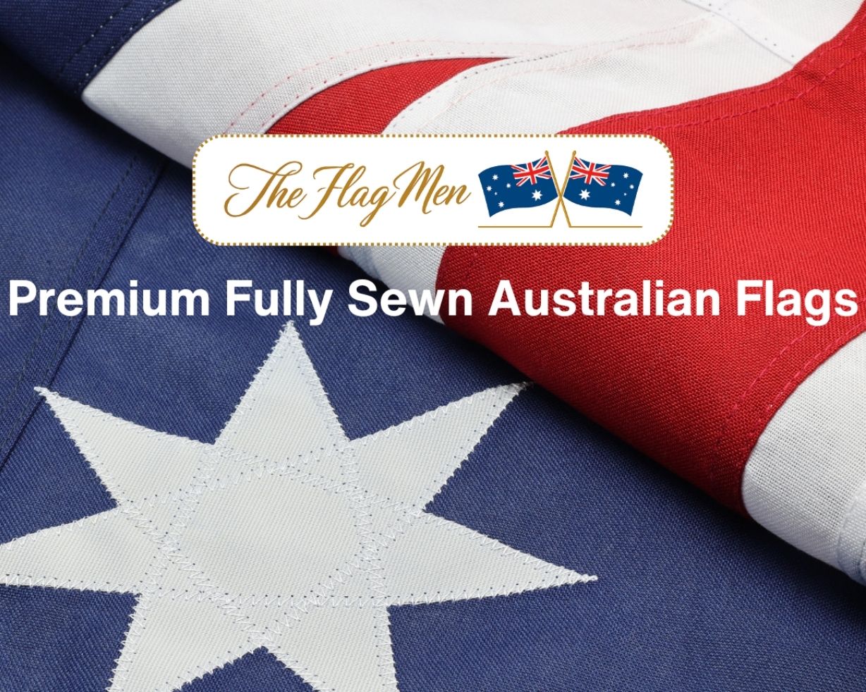 Fully Sewn Australian Flag | Large 1800 x 900mm