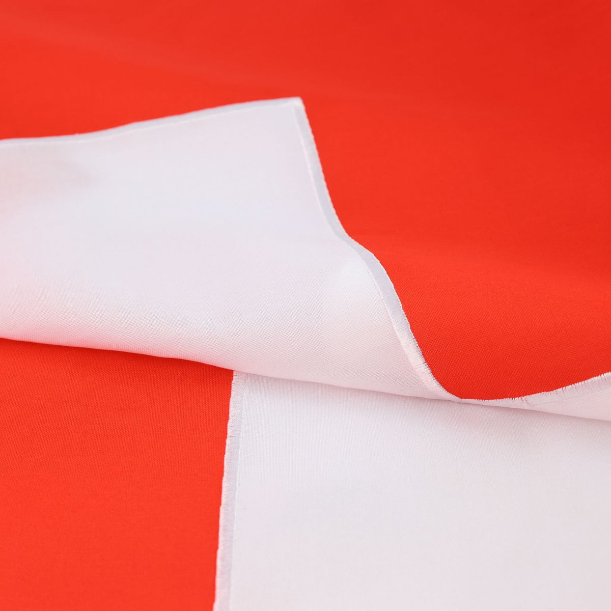 the swiss flag closeup