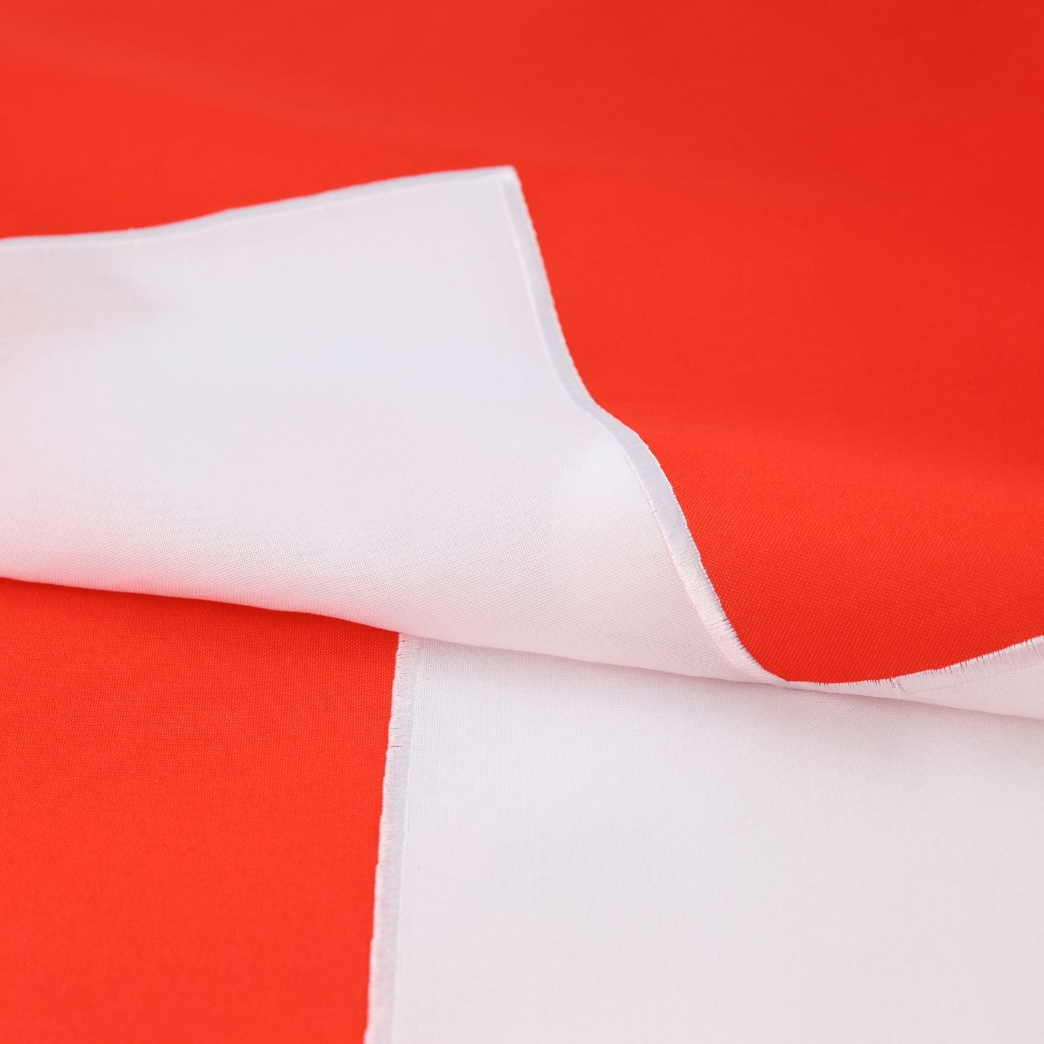 the swiss flag closeup